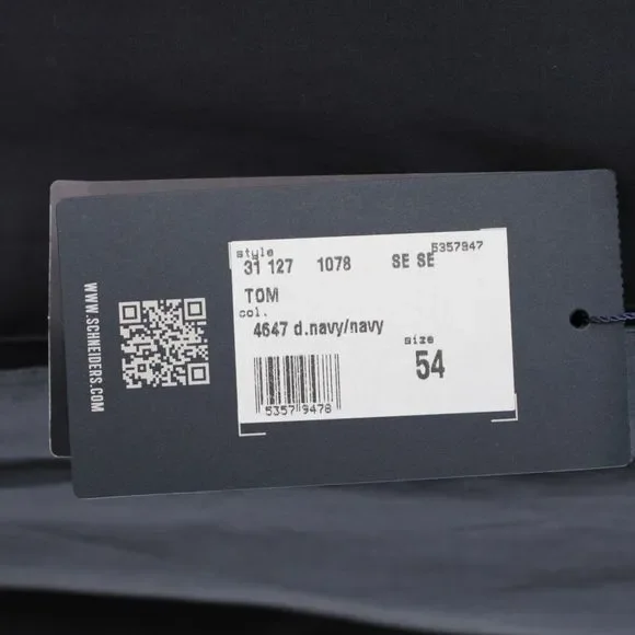 Schneiders NWD Button Front Water Repellent Jacket 54 (44 US) In Blue Cotton - Picture 14 of 15